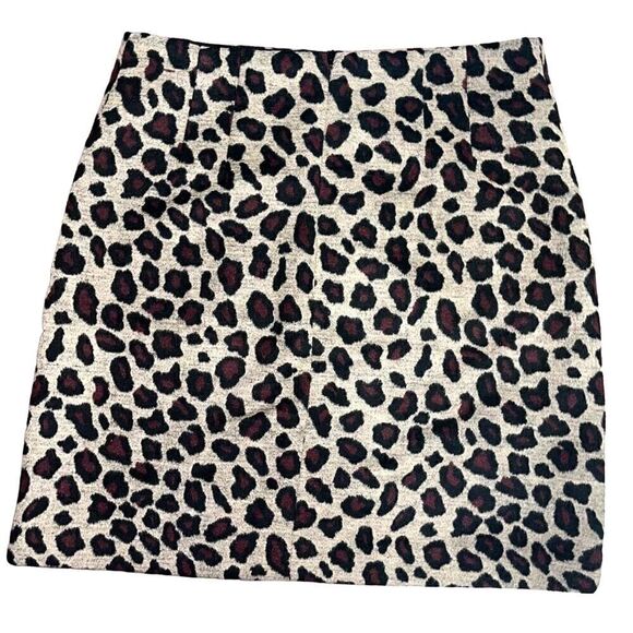 Ann Taylor animal print skirt 6 - Picture 1 of 4